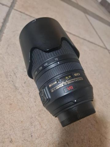 Nikon AF-S 70-300mm Telelens beschikbaar voor biedingen