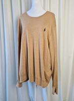 Klassieke polo Ralph Lauren trui - slim fit - 100% katoen, Kleding | Heren, Grote Maten, Beige, Trui of Vest, Ralph Lauren, Ophalen of Verzenden