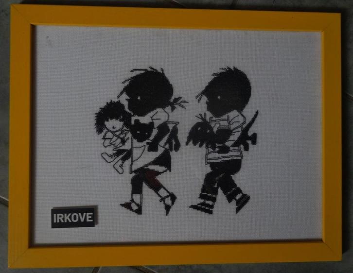 JIP EN JANNEKE GEBORDUURD * In Lijst *, Kinderen en Baby's, Kinderkamer | Inrichting en Decoratie, Nieuw, Wanddecoratie, Verzenden