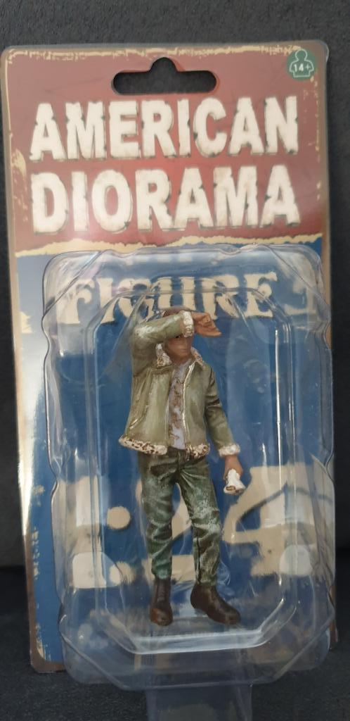 Auto Mechanics "Sweating Joe" American Diorama 1:24, Hobby en Vrije tijd, Modelbouw | Figuren en Diorama's, Nieuw, Figuur of Figuren