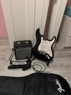 Squier Gitaar Set met Versterker & Accessoires, Ophalen, Fender, Gebruikt, Met versterker