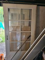 Jaren 30 schuifdeur, Doe-het-zelf en Verbouw, Kozijnen en Schuifpuien, Gebruikt, 150 tot 225 cm, Hout, Ophalen