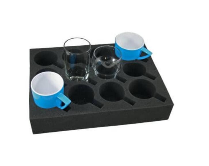 Beker- en of kopjes houder, foam, Caravans en Kamperen, Kampeeraccessoires, Nieuw, Ophalen of Verzenden