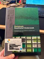 Basisboek Kwalitatief Onderzoek - Handboek, Ophalen of Verzenden, Zo goed als nieuw, HBO