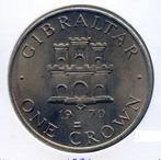 Gibraltar 1 Crown 1970, Postzegels en Munten, Munten | Europa | Niet-Euromunten, Ophalen of Verzenden