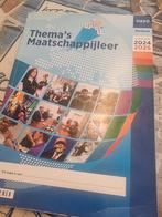 Thema's Maatschappijleer Havo werkboek, Boeken, Gelezen, Malmberg, Maatschappij en Samenleving, Ophalen of Verzenden