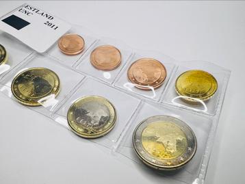Euromunten Jaarset Estland 🇪🇪 Eesti | Estonia 2011 UNC beschikbaar voor biedingen