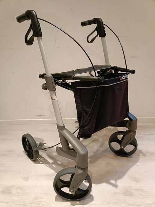 Topro Troja Original M rollator incl Garantie - Servicebeurt, Diversen, Rollators, Zo goed als nieuw, Lichtgewicht, Opvouwbaar