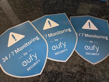 Eufy beveiliging sticker 3x beschikbaar voor biedingen