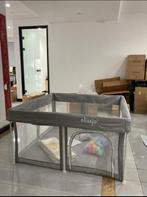 Elissio Inklapbare Grondbox (Grijs) - 125*125*65, Kinderen en Baby's, Boxen, Ophalen of Verzenden, Nieuw, Boxkleed