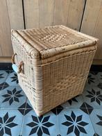 Leuke oude mand, Huis en Inrichting, Woonaccessoires | Schalen en Manden, Ophalen of Verzenden, Gebruikt, Rond, Riet