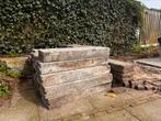 Betonbielzen 20st van 100x25x12xm, Tuin en Terras, Bielzen en Borders, Minder dan 100 cm, Minder dan 25 cm, Beton, Minder dan 25 cm