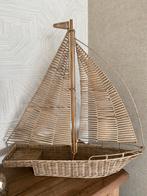 Riviera Maison Rustic Rattan Zeilboot XL - Decoratie, Huis en Inrichting, Geen, Geen, Nieuw, Ophalen of Verzenden