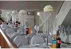 middenstuk  kandelaar decoratie bruiloft, Ophalen of Verzenden, Zo goed als nieuw, Versiering, Geboorte of Huwelijk
