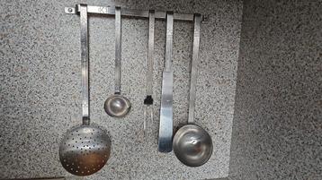 retro lepelrek 6 delig (jaren 70) beschikbaar voor biedingen