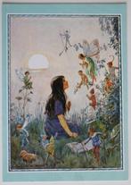 Nostalgische kaart Margaret Tarrant; Meisje met elfjes, Verzamelen, Ansichtkaarten | Themakaarten, Ophalen of Verzenden, 1980 tot heden