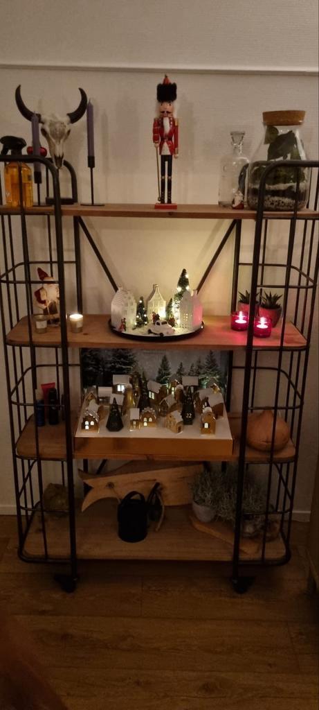 bakkerskast te koop, Huis en Inrichting, Kasten | Boekenkasten, Gebruikt, 50 tot 100 cm, 25 tot 50 cm, Ophalen