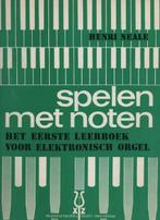 Spelen met noten Deel 1 t/m 6 voor Orgel, Orgel, Gebruikt, Klassiek, Les of Cursus