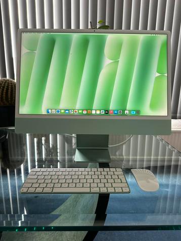 iMac 24” M1 03-2022 8-Core CPU/GPU 4x Thunderbolt Touch ID beschikbaar voor biedingen