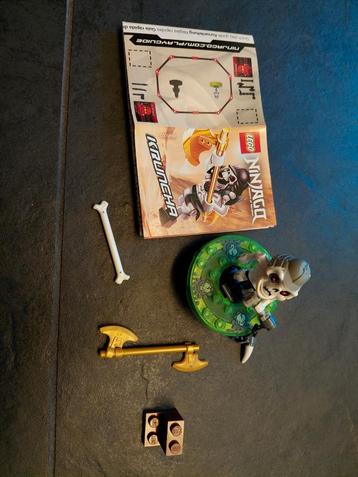 Lego Ninjago kruncha frankjaw chokun jay spinners beschikbaar voor biedingen