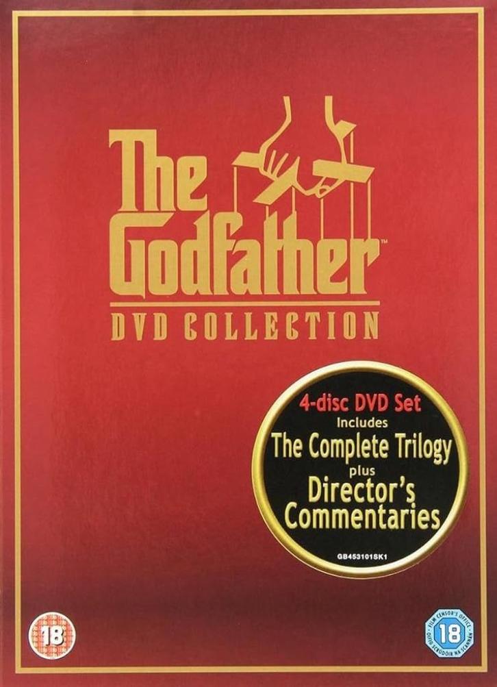 The Godfather DVD Collection 4 Disc Box, Cd's en Dvd's, Dvd's | Klassiekers, Zo goed als nieuw, Thrillers en Misdaad, 1980 tot heden