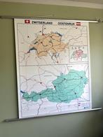 Klassikale kaart Zwitserland en Oostenrijk 1, 2000 tot heden, Europa Overig, Landkaart, Ophalen