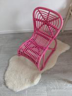 Roze Rotan Stoel, Ophalen, Overige kleuren, Riet of Rotan, Zo goed als nieuw