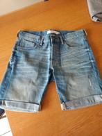 Korte jeans, Kleding | Heren, Spijkerbroeken en Jeans, Blauw, Ophalen of Verzenden, W33 - W34 (confectie 48/50), Zo goed als nieuw
