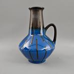 Vintage West-Duitse Fat Lava vaas. Carstens 1507-27. blauw, Ophalen of Verzenden