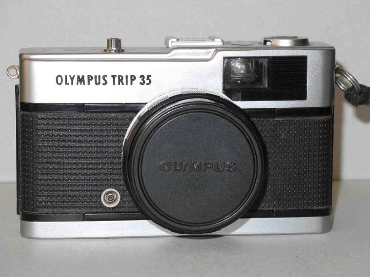 Olympus Trip 35 in bijna mint conditie, Audio, Tv en Foto, Fotocamera's Analoog, Zo goed als nieuw, Compact, Olympus, Ophalen of Verzenden