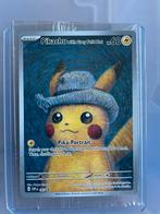 Pokemon Pikachu Van Gogh sealed promo - in toploader, Ophalen, Zo goed als nieuw