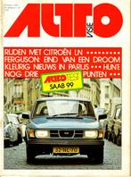 Autovisie test Saab 99 Oktober 1976, Ophalen of Verzenden, Gelezen, Overige merken