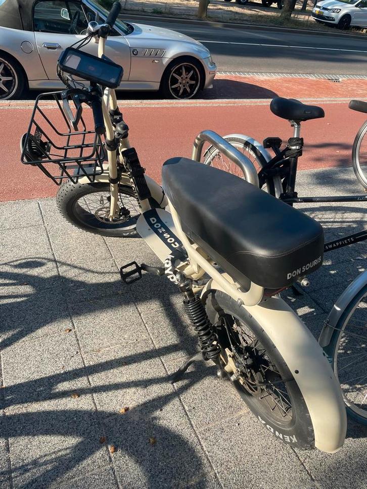 Don Souris E-bike, Fietsen en Brommers, Elektrische fietsen, Zo goed als nieuw, Overige merken, 47 tot 51 cm, 30 tot 50 km per accu