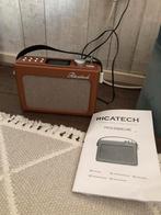 Draagbare radio / wekker Ricatech, Ophalen of Verzenden, Zo goed als nieuw, Radio