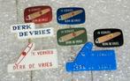 7 Speldjes Derk de Vries Sigaren, Ophalen of Verzenden, Gebruikt, Merk, Speldje of Pin