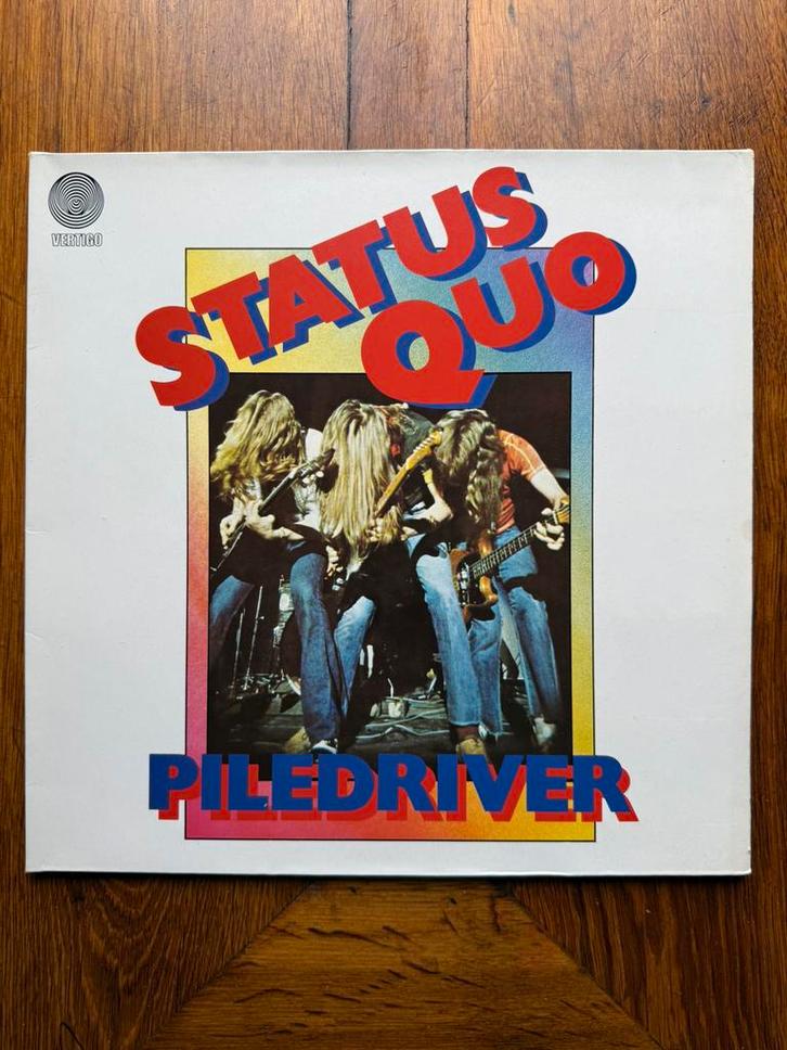 Status Quo ‎- Piledriver (LP, Album), Cd's en Dvd's, Vinyl | Rock, Zo goed als nieuw, Poprock, 12 inch, Ophalen of Verzenden