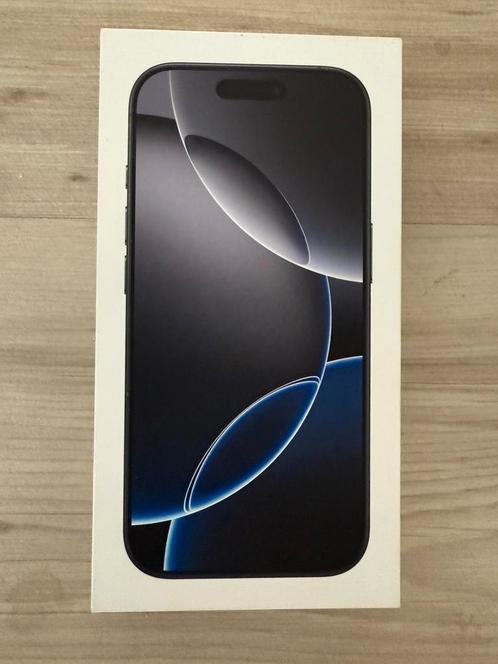 APPLE IPHONE 16 PRO - BLACK TITANIUM - 128GB - NIEUW GESEALD, Telecommunicatie, Mobiele telefoons | Apple iPhone, Nieuw, 128 GB
