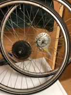 Voor en Achterwiel   (RIGIDA), Fietsen en Brommers, Gebruikt, Algemeen, Shimano, Ophalen