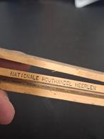 Antieke meetlat duimstok Nationale Houthandel Heerlen, Antiek en Kunst, Ophalen of Verzenden