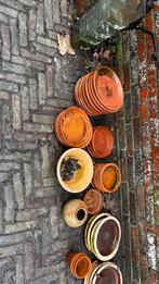 Terracotta schotels kerststukjes, Antiek en Kunst, Ophalen