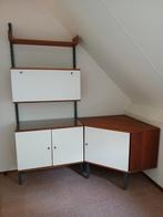Prachtig Simpla Lux Deens Design wandmeubel kast en hoekkast, Huis en Inrichting, Kasten | Wandmeubels, Ophalen, Met deur(en)