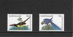 Suriname vogels, Ophalen of Verzenden, Postfris