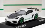 Spark 1:43 Porsche 718 Cayman GT4rs (Tribute 982) White/Gren, Hobby en Vrije tijd, Modelauto's | 1:43, Ophalen of Verzenden, Nieuw