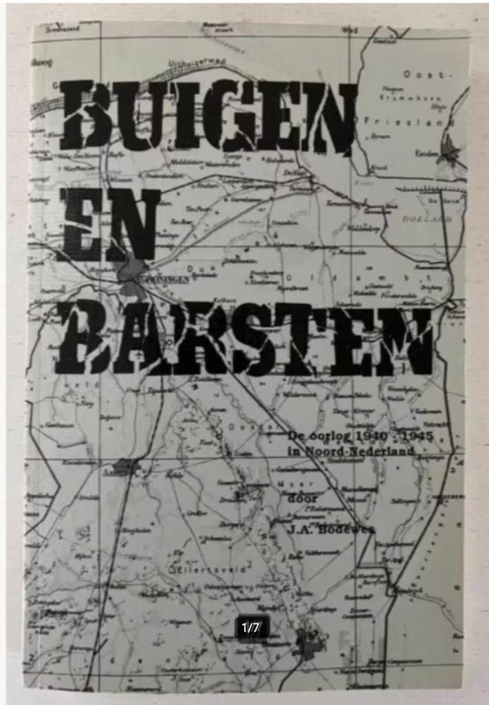 Buigen en barsten - J.A. Bodewes, Boeken, Oorlog en Militair, Zo goed als nieuw, Ophalen of Verzenden