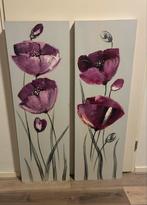 Bloemen schilderij set, Ophalen