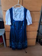 Tiroler dirnll jurk, Kleding | Dames, Gelegenheidskleding, Overige typen, Blauw, Nieuw, Ophalen of Verzenden