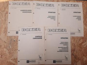 Werkplaatshandboeken Peugeot Boxer Carrosserie + interieur beschikbaar voor biedingen