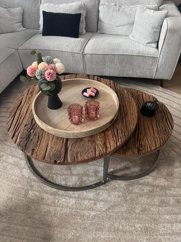 Salontafels met hout van Zitmaxx