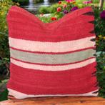 Kelim berber kussen, vintage sierkussen, Ophalen of Verzenden, Nieuw, Vierkant