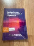 Beginselen Administratieve Organisatie - Goede Staat, Boeken, Studieboeken en Cursussen, Ophalen of Verzenden, Beta, Gelezen, HBO